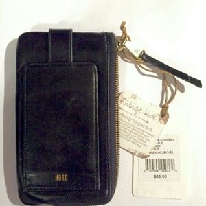 Hobo: Flash credit card wallet ( color/ Cardinal )